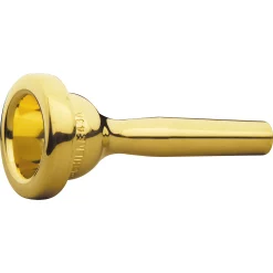 Wholesale ❤️ Schilke Schilke Gold Plated Trombone Mouthpieces Small Shank 47GP Gold 🤩