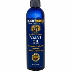 Best Pirce 😀 Music Nomad Music Nomad Pro Strength Pure Synthetic Valve Oil Refill 8oz. Refill Bottle 😀